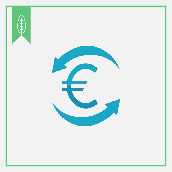 Euro cyklus — Stockový vektor
