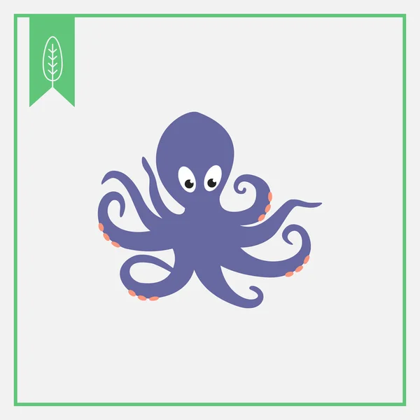 Octopus icon — Stock Vector