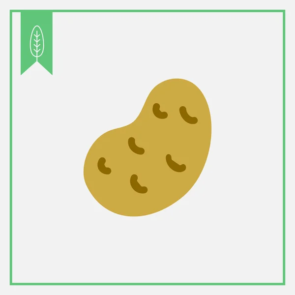 Ikona ziemniaków — Wektor stockowy