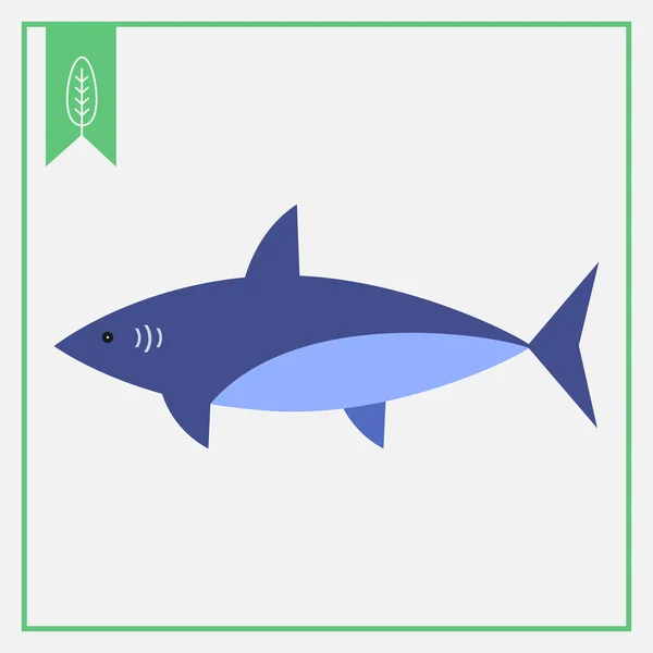 Shark icon — Stock Vector