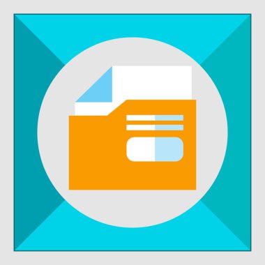 Plastik klasörde belge