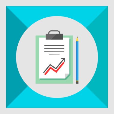 Grafik ve kalem ile belge