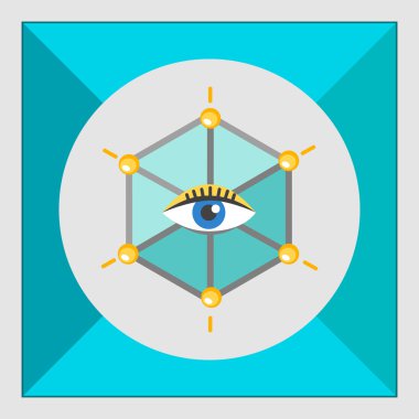 Video gözetimi simgesi