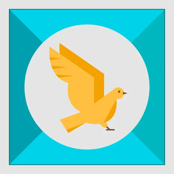 Bird icon — Stock Vector