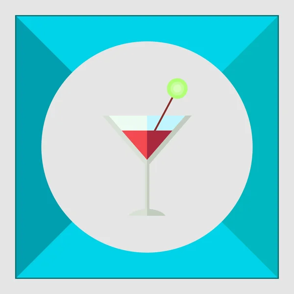 Cocktail icon — Stock Vector