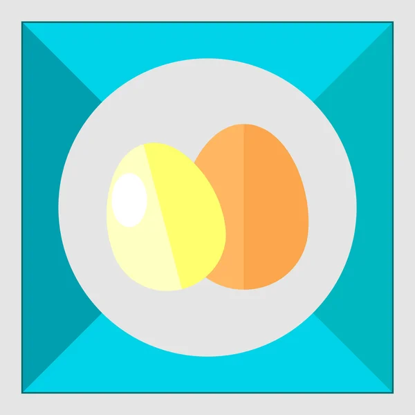 Icono de huevos — Vector de stock