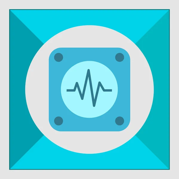 Elektrokardiogramm — Stockvektor