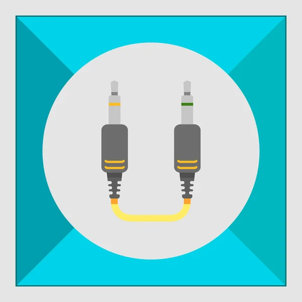 Jack connector — Stock Vector