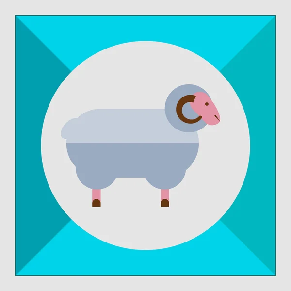 Ram icon — Stock Vector