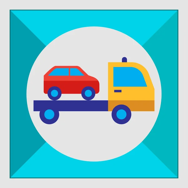 Tow truck — Stock Vector