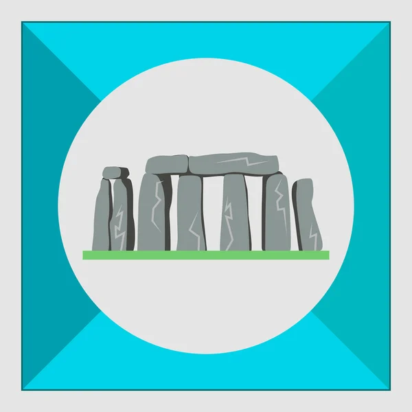Ikona Stonehenge — Stockový vektor