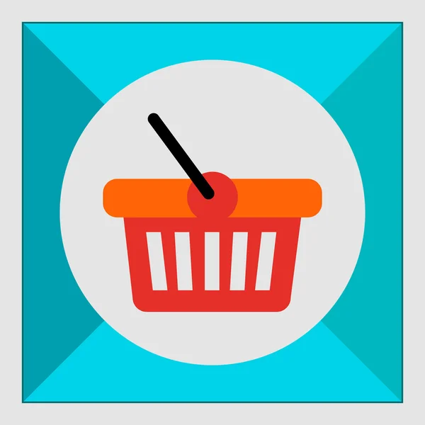 Shopping basket — Stock Vector