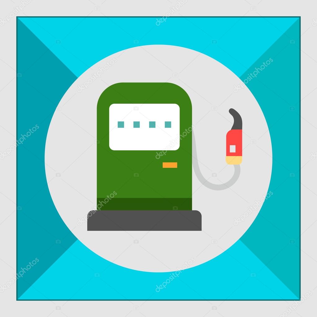 Petrol station icon