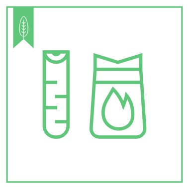 Huş ağacı günlüğü ve kömür torba