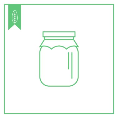 Kağıt kapaklı kavanoz