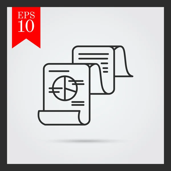 Fax message icon — Stock Vector