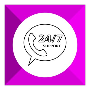 Yirmi dört yedi destek