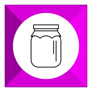 Kağıt kapaklı kavanoz