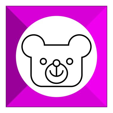 oyuncak ayı kafası