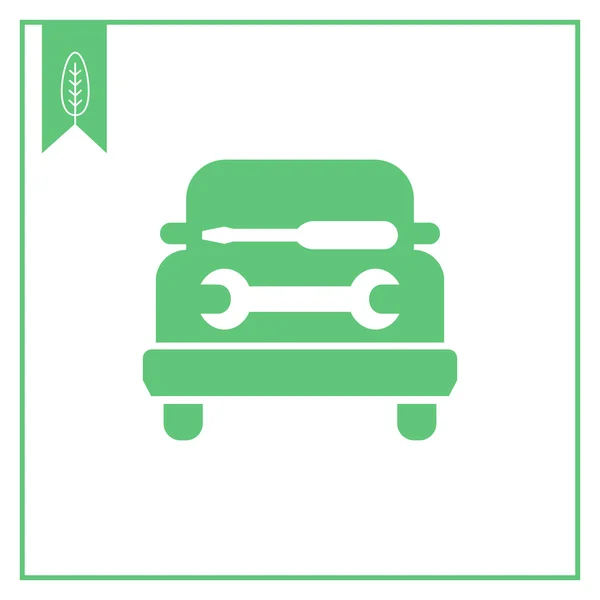 Auto werkplaats pictogram — Stockvector