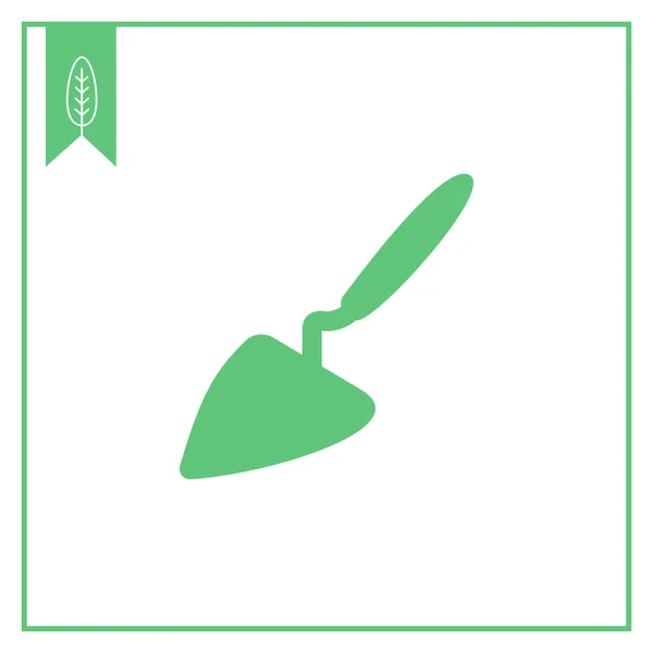 Construction trowel icon — Stock Vector