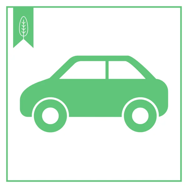 Icon voor personenauto 's — Stockvector