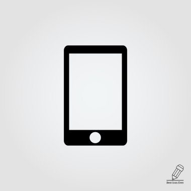 boş ekran ile Smartphone