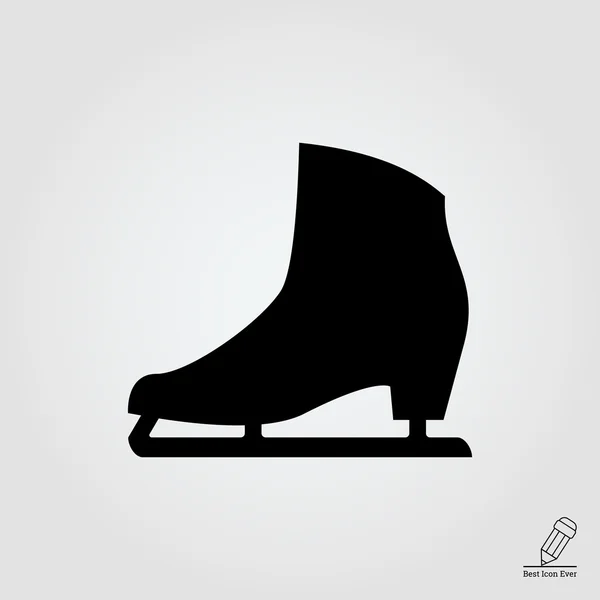 冰滑冰图标 — 图库矢量图片