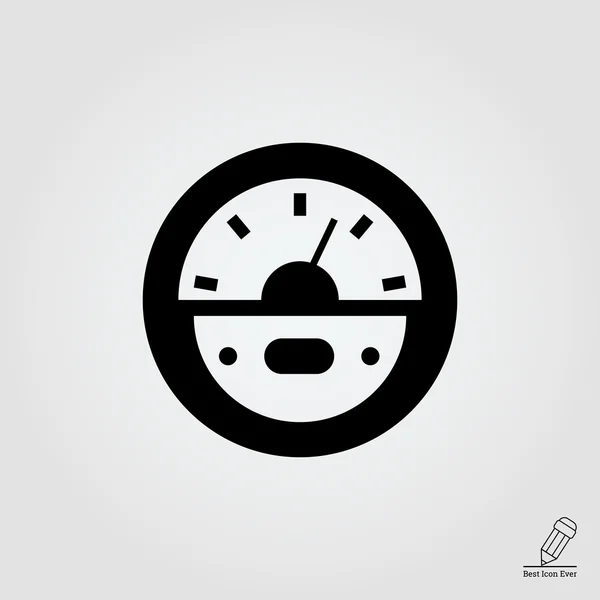 Parkeermeter pictogram — Stockvector