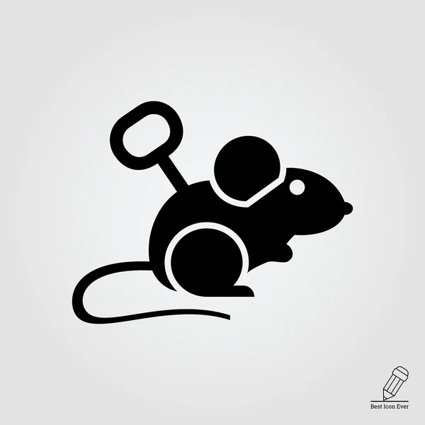 Jouet de souris Windup — Image vectorielle