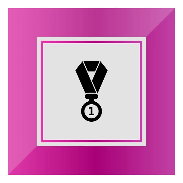 First place medal icon — Stock Vector