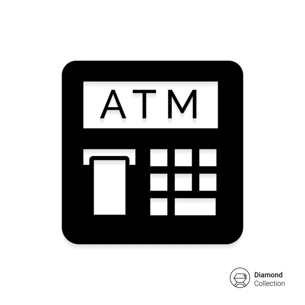 Ikona bankomat — Wektor stockowy