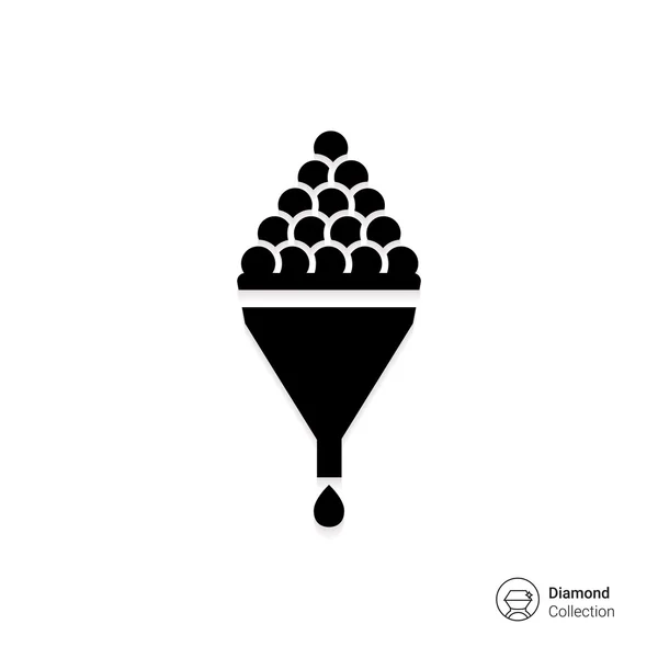 Icono de elaboración de vino — Vector de stock