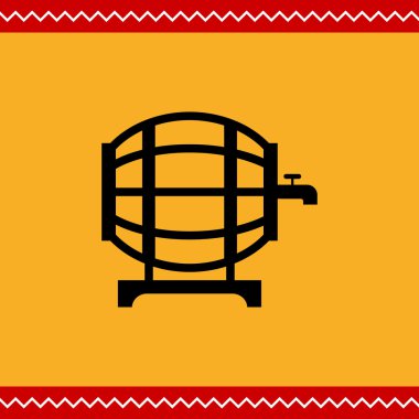 ahşap varil simgesi