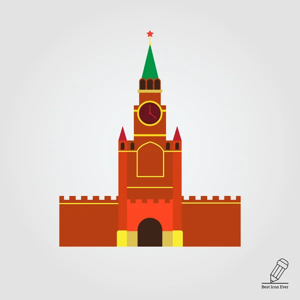 Как рисовать спасскую башню кремля детям поэтапно