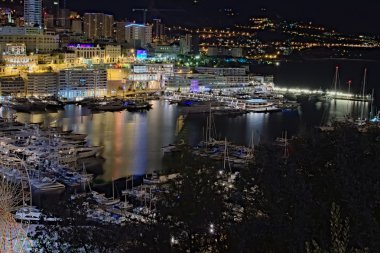 Monaco, 04 Ocak 2016 - sabah Monako bağlantı noktası. Her türlü Yat sahiplerinin bekliyor.