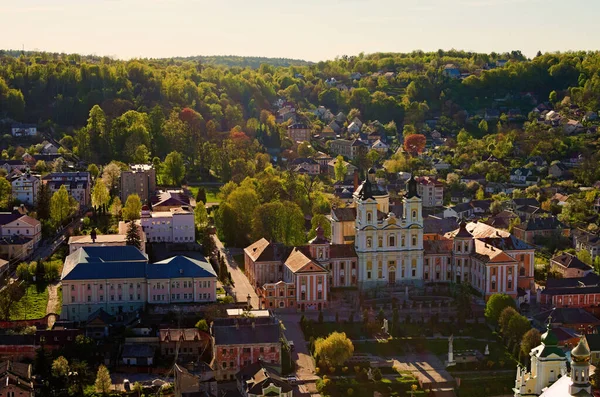 Aerial View Ancient Saint Ignatius Loyola Stanislaus Kostka Church Former — Stock Photo, Image