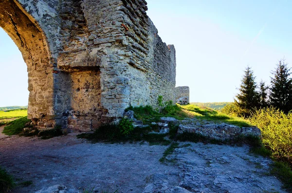 Close View Main Gate Defensive Wall Ancient Krements Castle Beautiful — Stock Photo, Image