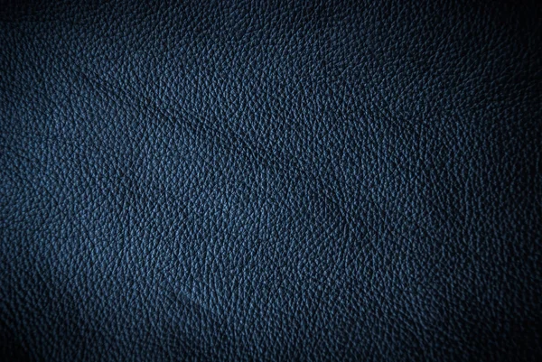 Fundos de couro azul — Fotografia de Stock