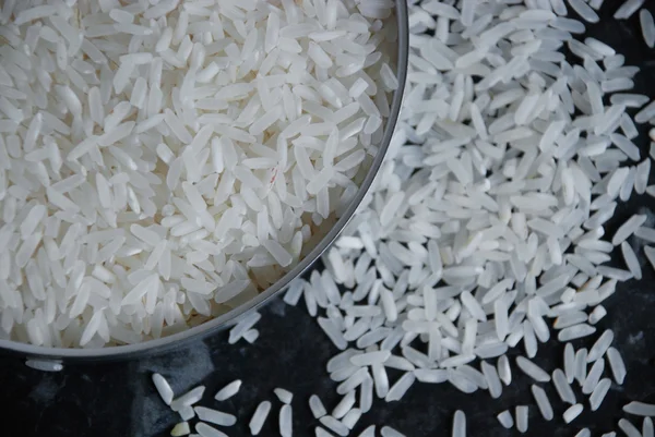 Fondo riso bianco — Foto Stock