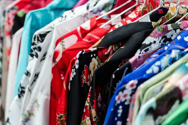 Asian kimono selection — Stock Photo, Image