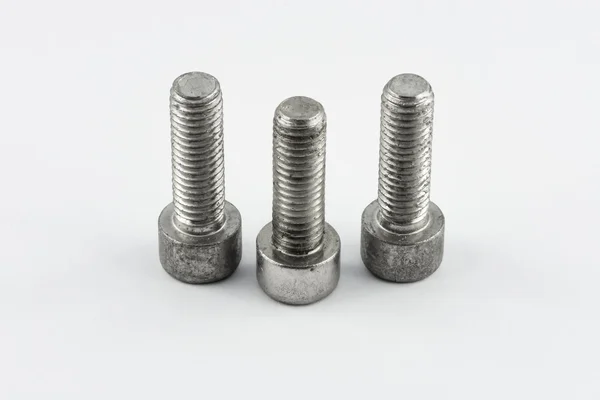 Metal nuts screws — Stock Photo, Image