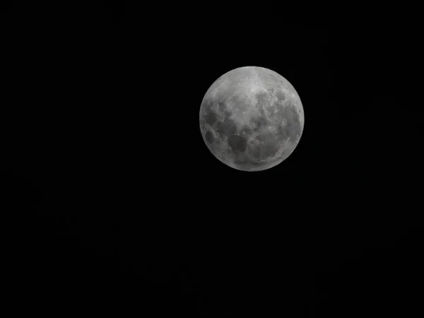 Total Lunar Eclipse Bulan Darah Australia Selatan — Stok Foto