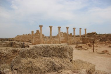 Paphos, Kıbrıs için antik sütunlar