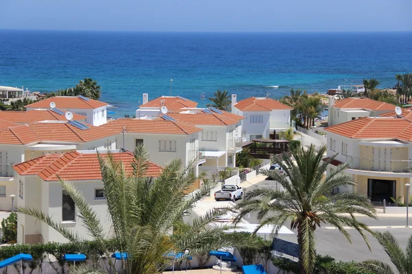 La costa mediterránea de Protaras, Chipre — Foto de Stock