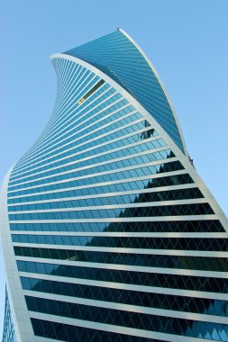 Moskova-City, bir alt görünümü, Rusya kule