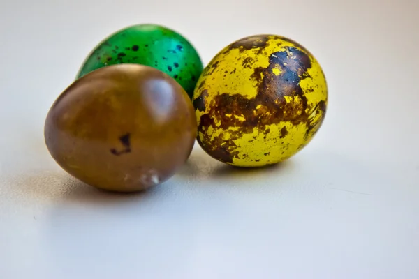 The tradition of painting eggs for Easter — Stock Photo, Image