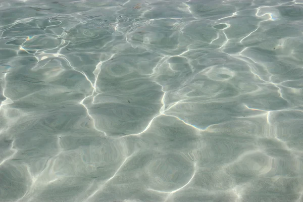 Clear water of the Mediterranean Sea Nissi Beach in Ayia Napa — Stock Photo, Image