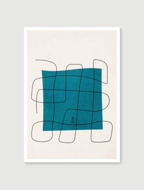 Dağ duvarı sanatı. Toprak taşıyıcı tonlar, manzara arka planlarını ay ve güneş ile donatır. Duvar çerçeveli baskılar için soyut sanat tasarımı, poster, kapak, ev dekorasyonu, tuval baskıları, duvar kağıdı.