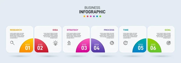 Projekt infograficzny z ikonami i 5 opcjami lub krokami. Cienki wektor. Koncepcja biznesowa infografiki. Może być stosowany do grafiki info, wykresy przepływu, prezentacje, strony internetowe, banery, materiały drukowane. — Wektor stockowy